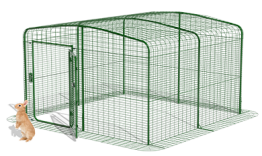 Walk in rabbit run
